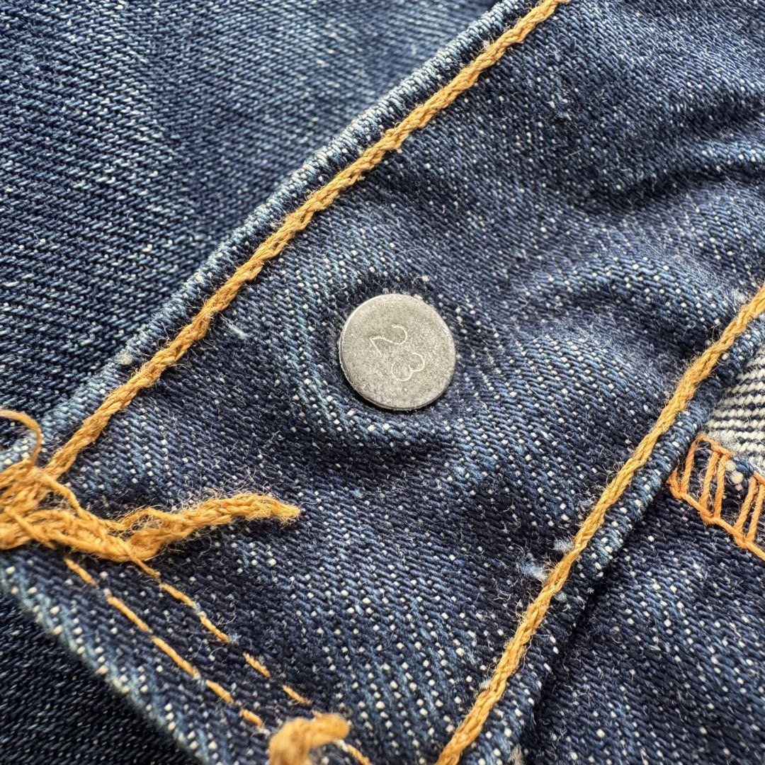 60s 70s リーバイス 646 BIG E フレアデニム 濃紺Vintage