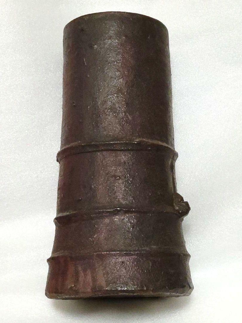 古備前焼　花瓶　アンティーク　3kg　29cm 詳細不明　美品　陶器