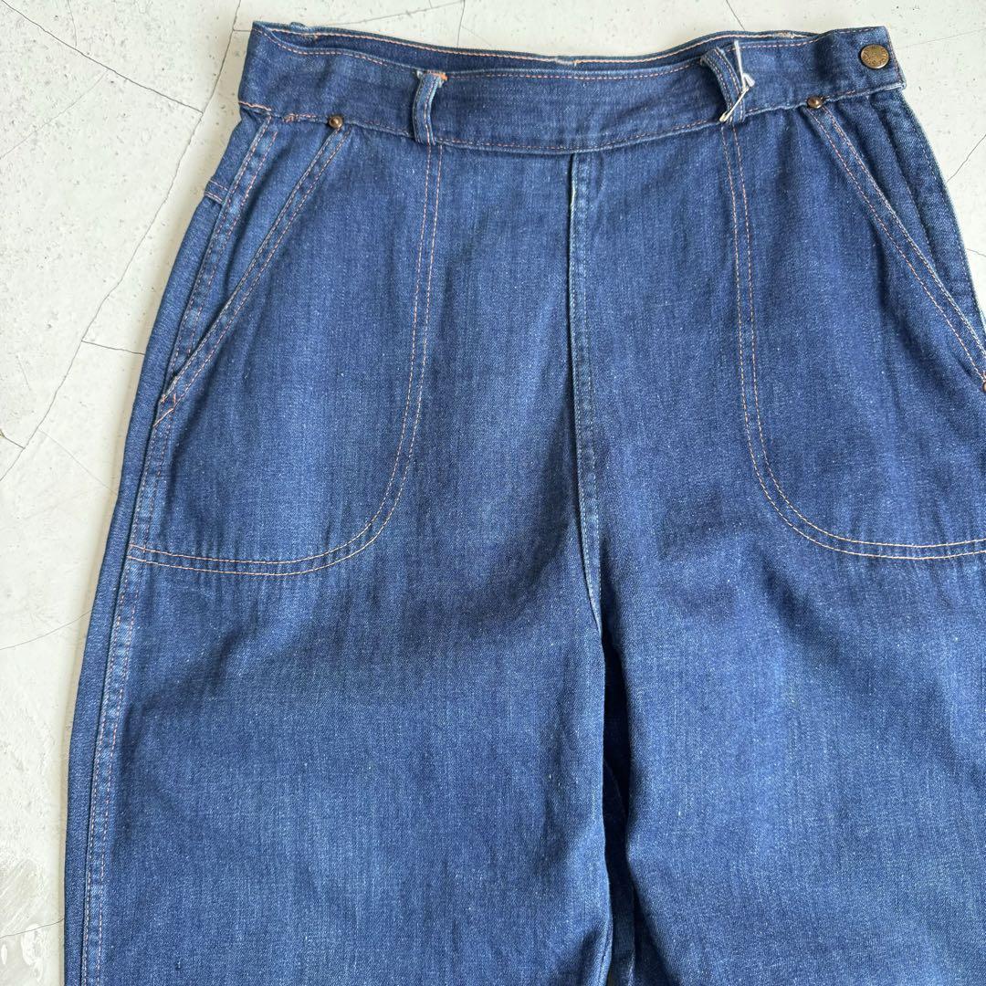 1940's \"STOCKTON OF DALLAS\" Denim ランチパンツ