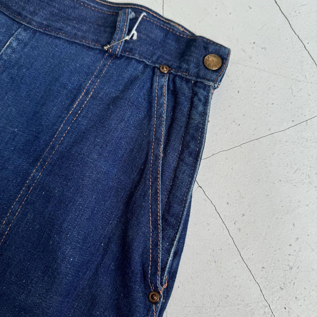1940's \"STOCKTON OF DALLAS\" Denim ランチパンツ