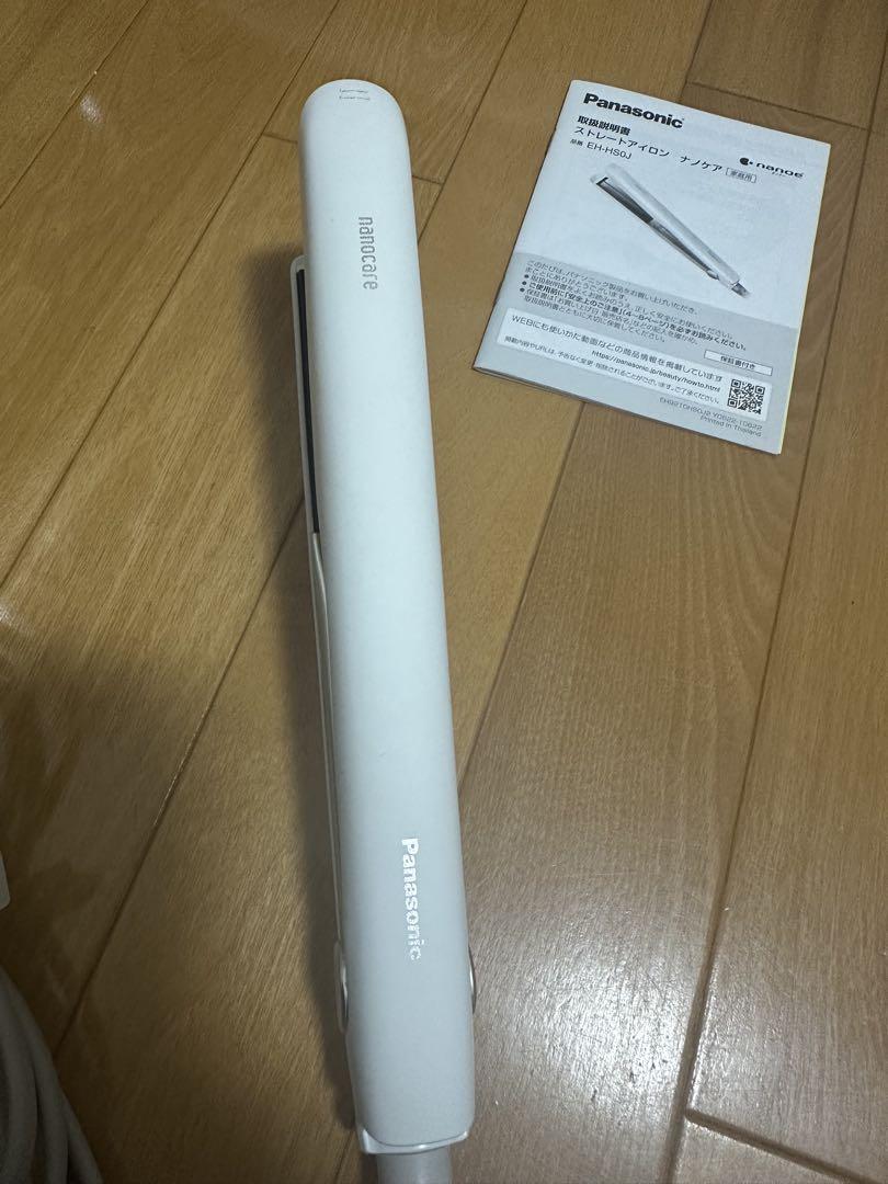 Panasonic ナノケア ストレートアイロン EH-HS0J