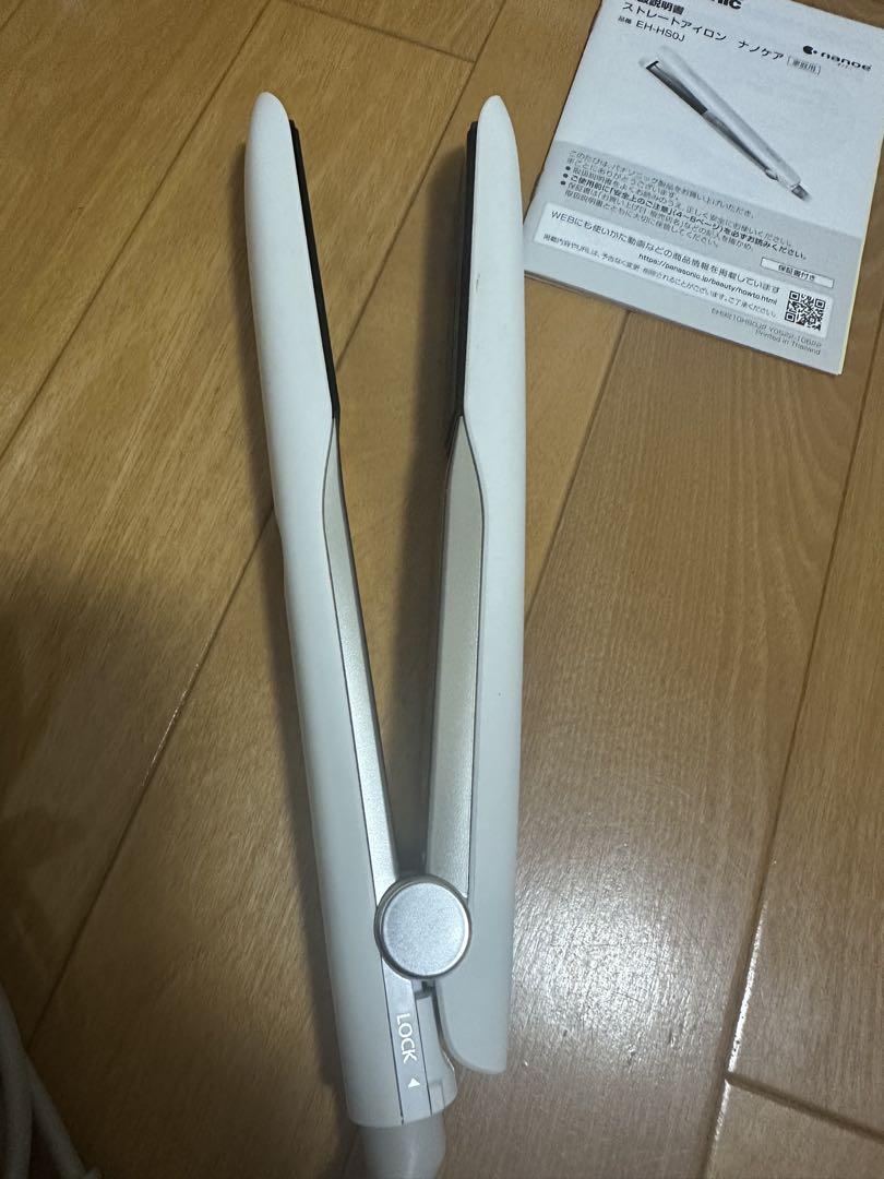 Panasonic ナノケア ストレートアイロン EH-HS0J