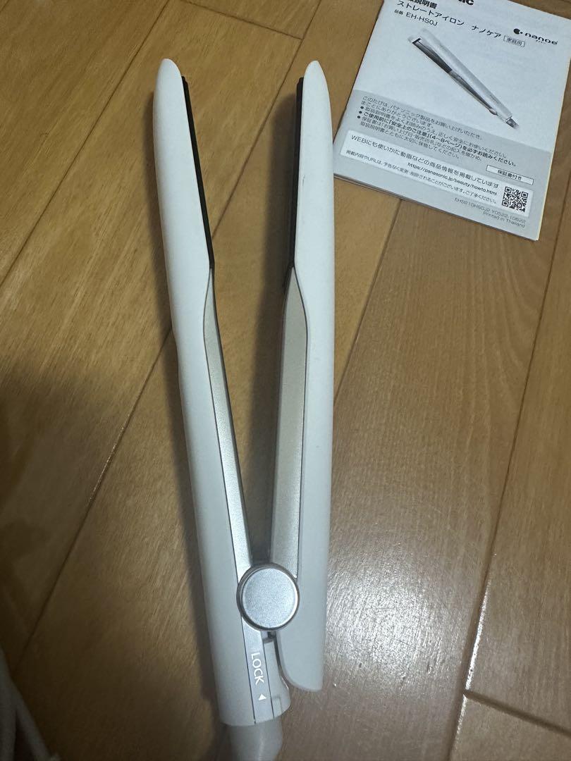 Panasonic ナノケア ストレートアイロン EH-HS0J