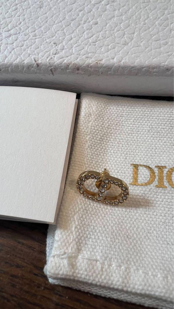 Dior【正規品】ディオール ゴールド Petit CD スタッドピアス