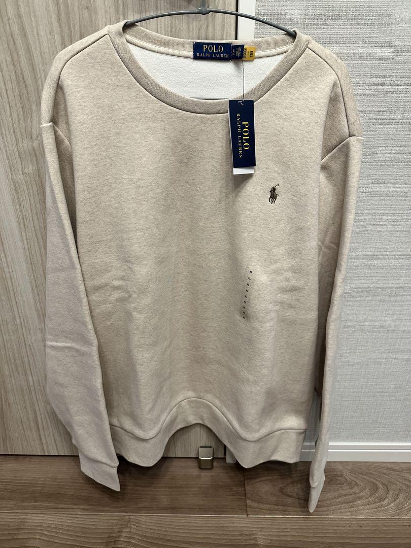 レア 美品 RALPH LAUREN ラルフローレン ベージュ スウェット