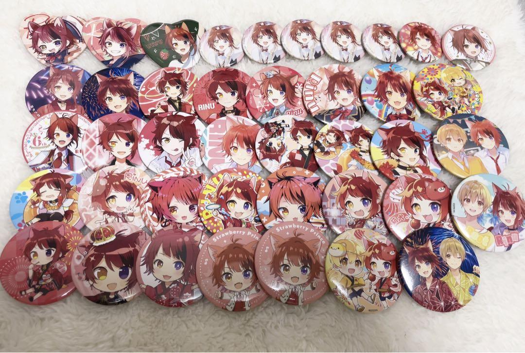 すとぷり 莉犬くん 缶バッジ まとめ売り