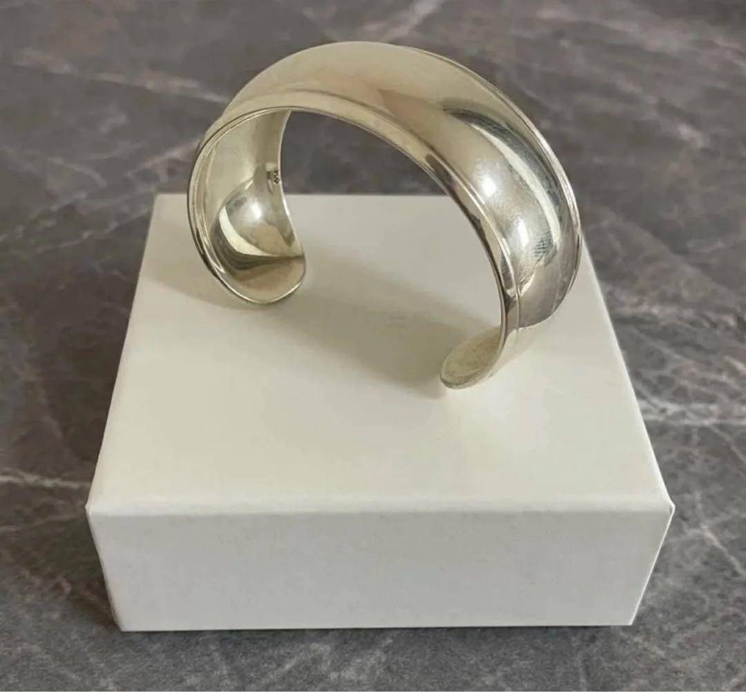 LAVER シルバー925 PLAIN CUFFバングル