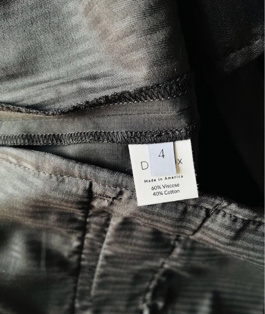DEVEAUX NEW YORK スカート付き パンツ 4 黒 スカウザー