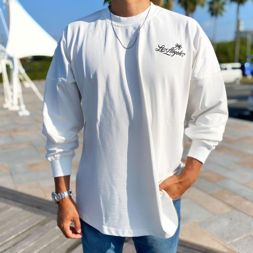 西海岸系⭐︎LUSSO SURF パームツリーロンT スウェット　Mサイズ⭐︎