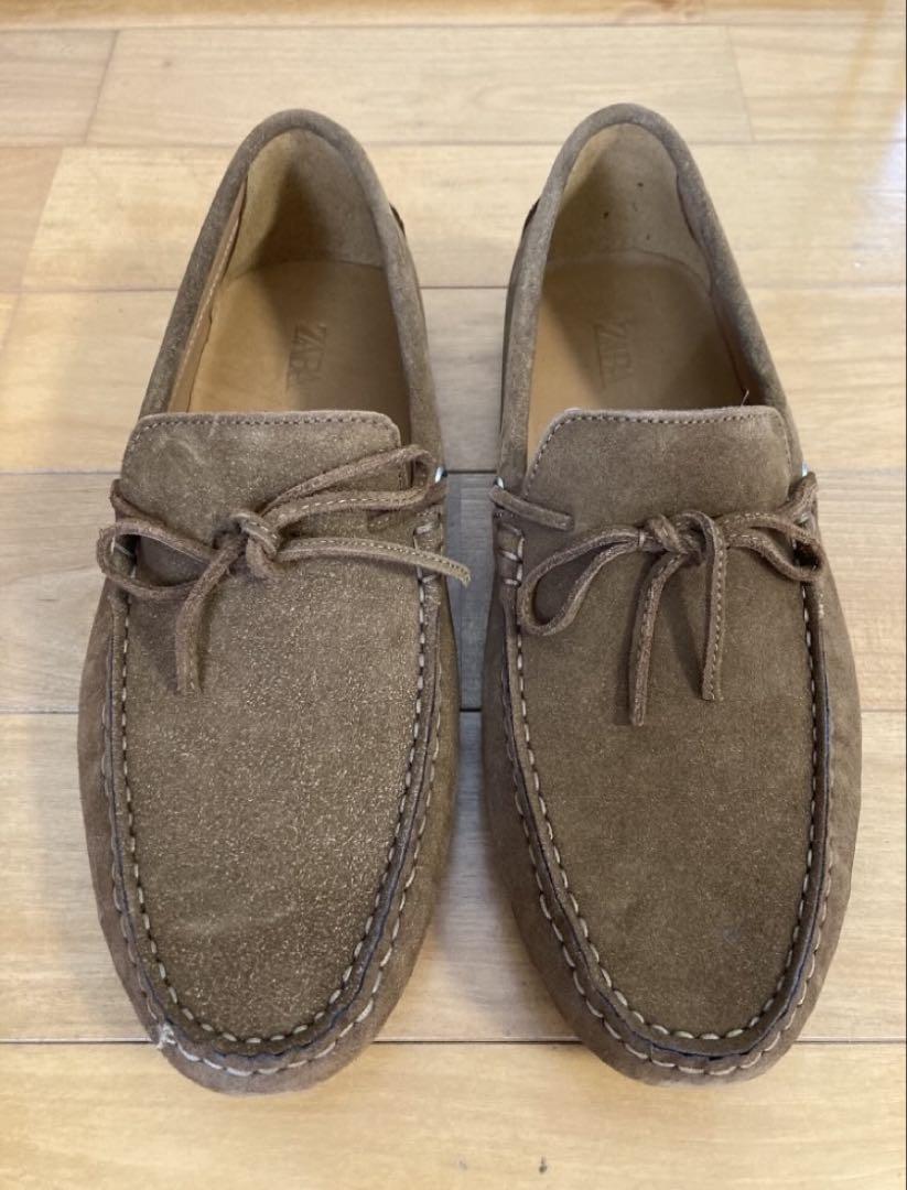 ZARA(ザラ) レザードライビングシューズ