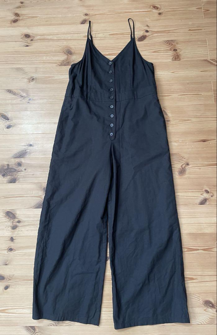【美品】ジャーナルスタンダード　サロペット　黒　Fサイズ