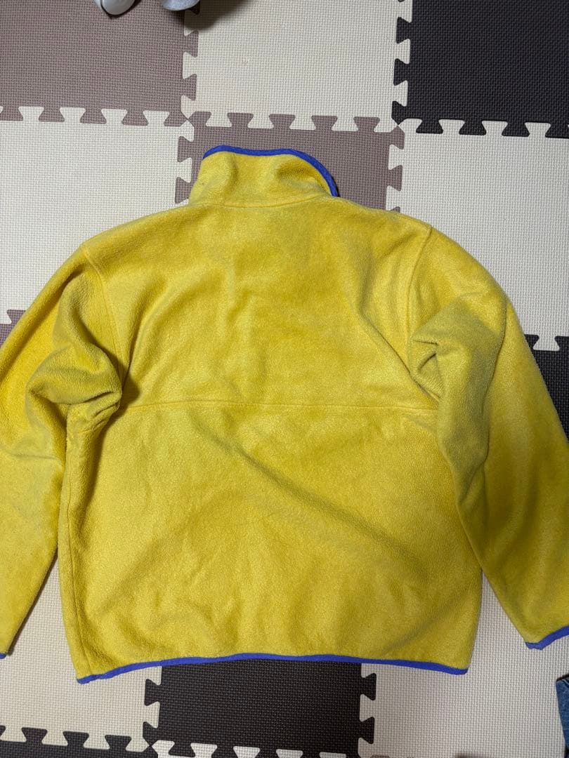 【希少】80s Patagoniaシンチラ スナップTイエロー 1989 初期 【希少】80s Patagoniaシンチラ スナップTイエロー 1989 初期
