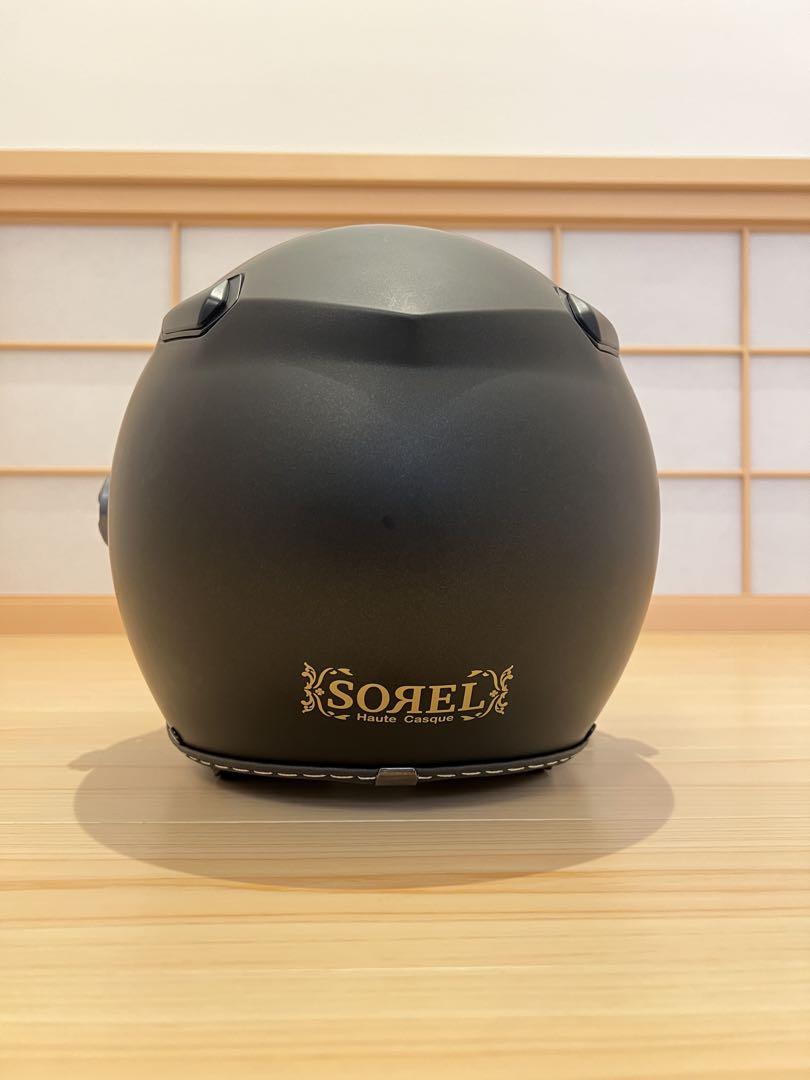 Silex SOREL マットブラック ジェットヘルメット