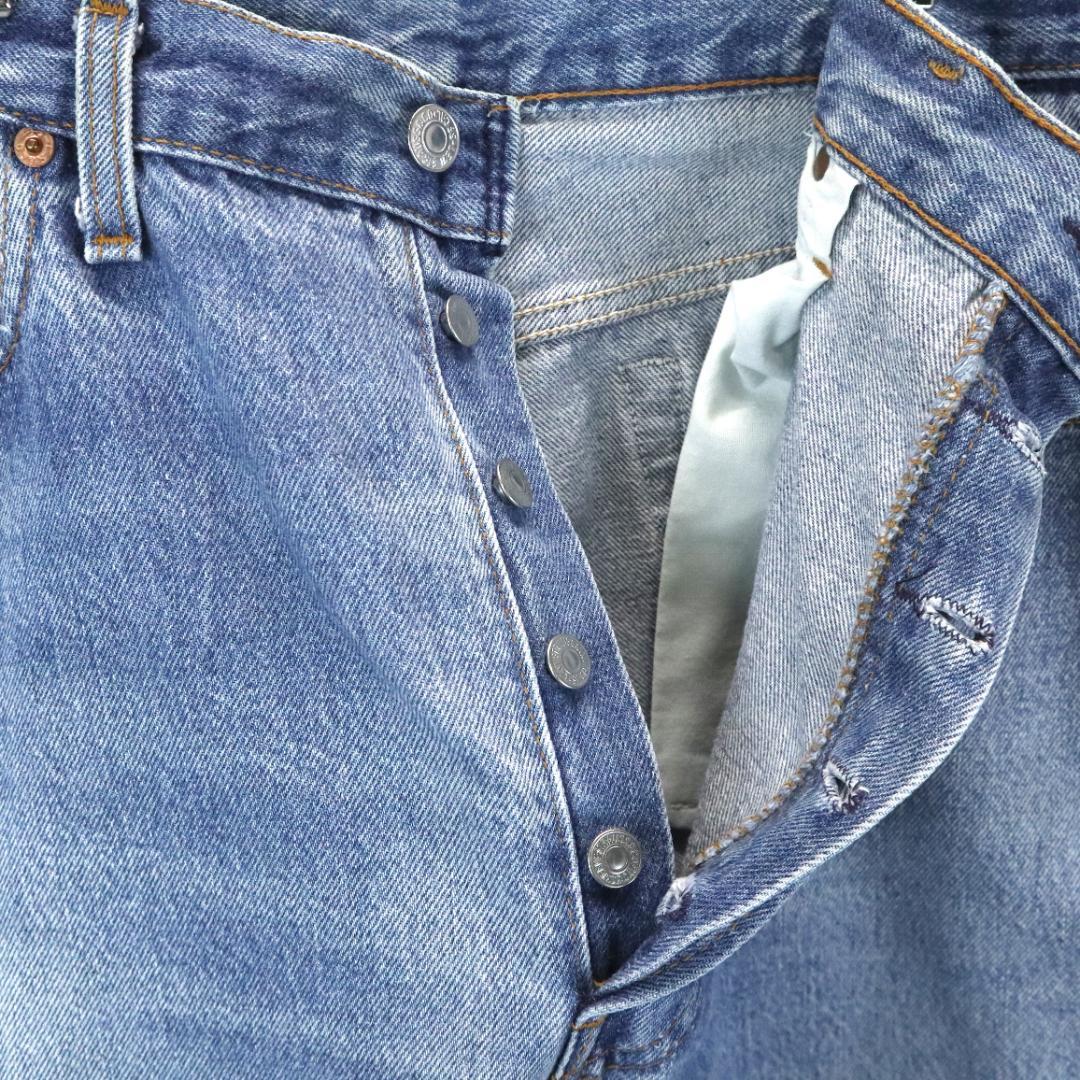 ヒゲ USA製 90s Levi's 501 リーバイス ブルー デニム パンツ