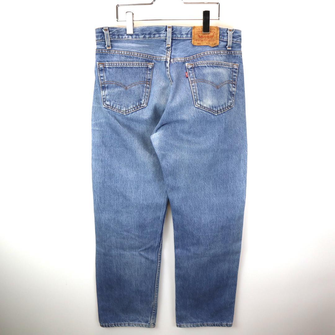 ヒゲ USA製 90s Levi's 501 リーバイス ブルー デニム パンツ