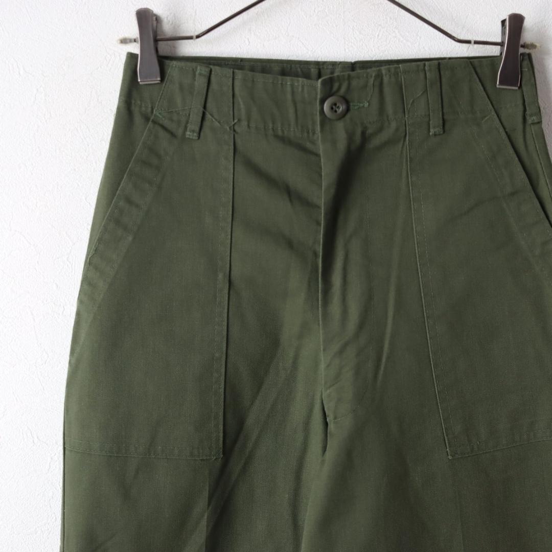 80's US ARMY OG 507 ベイカーパンツ W28 L33