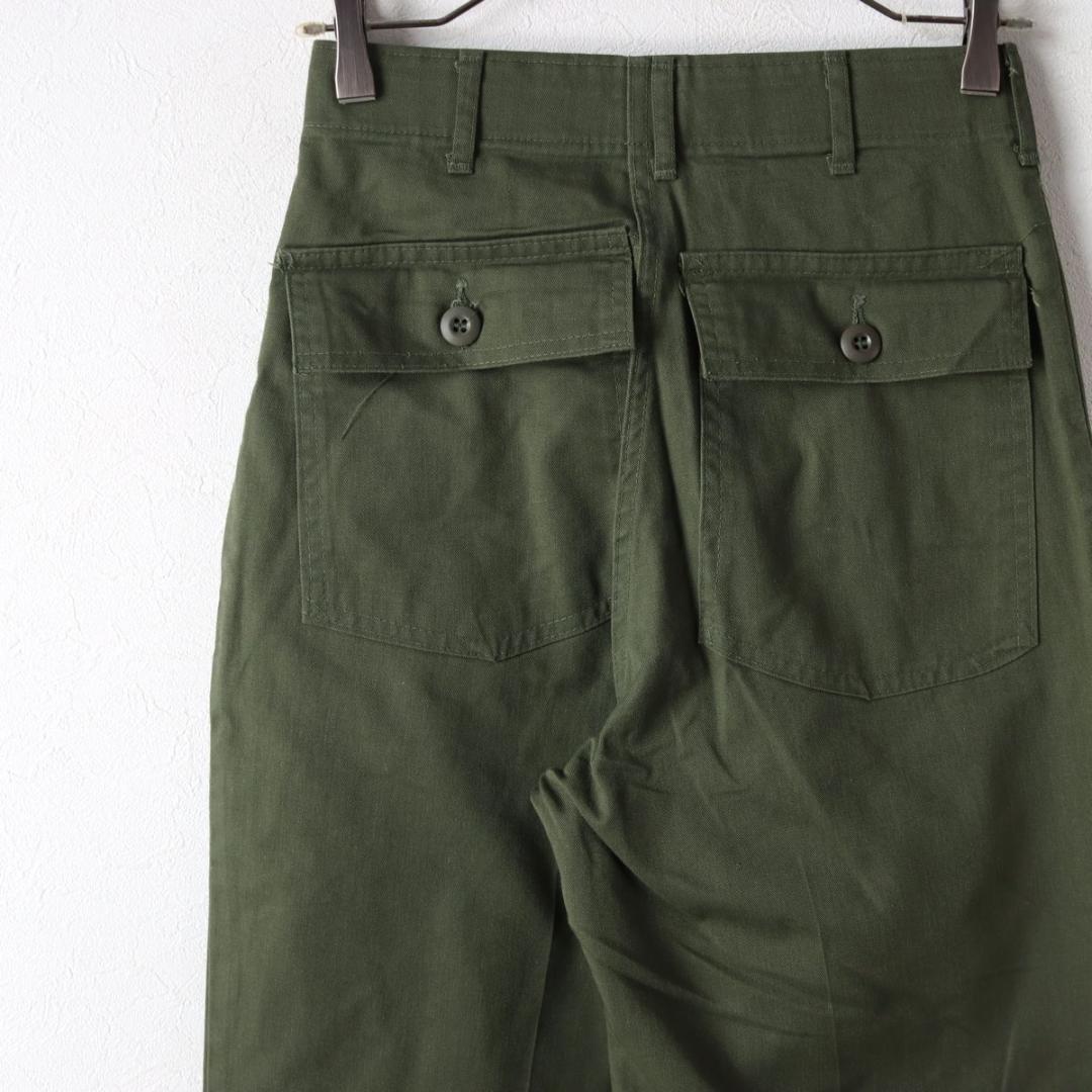 80's US ARMY OG 507 ベイカーパンツ W28 L33