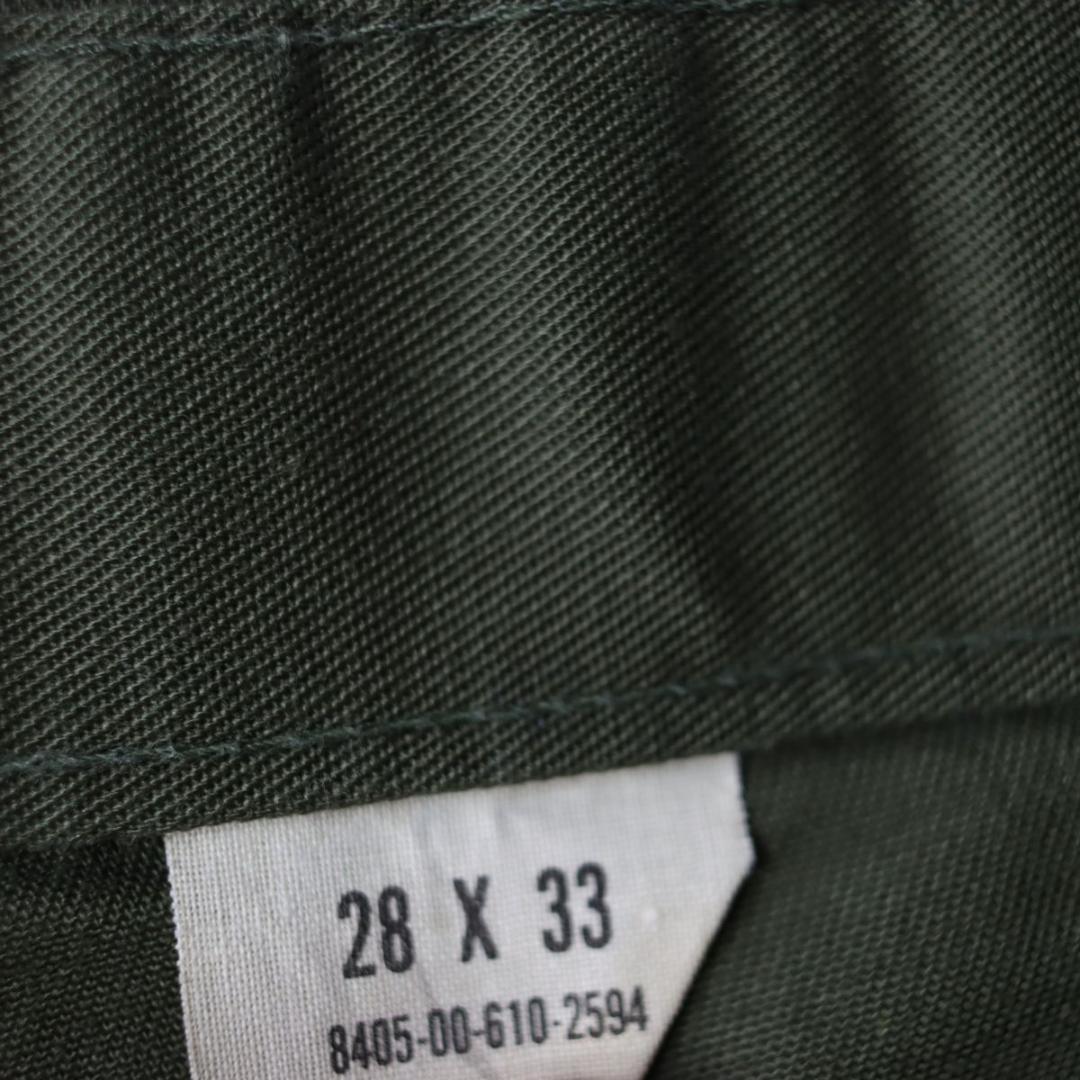 80's US ARMY OG 507 ベイカーパンツ W28 L33