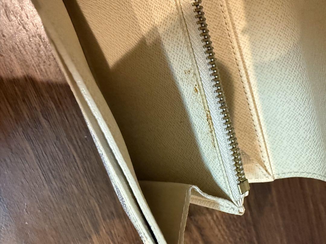 あ*れ様 LOUIS VUITTON ダミエ・アズール 三つ折り財布