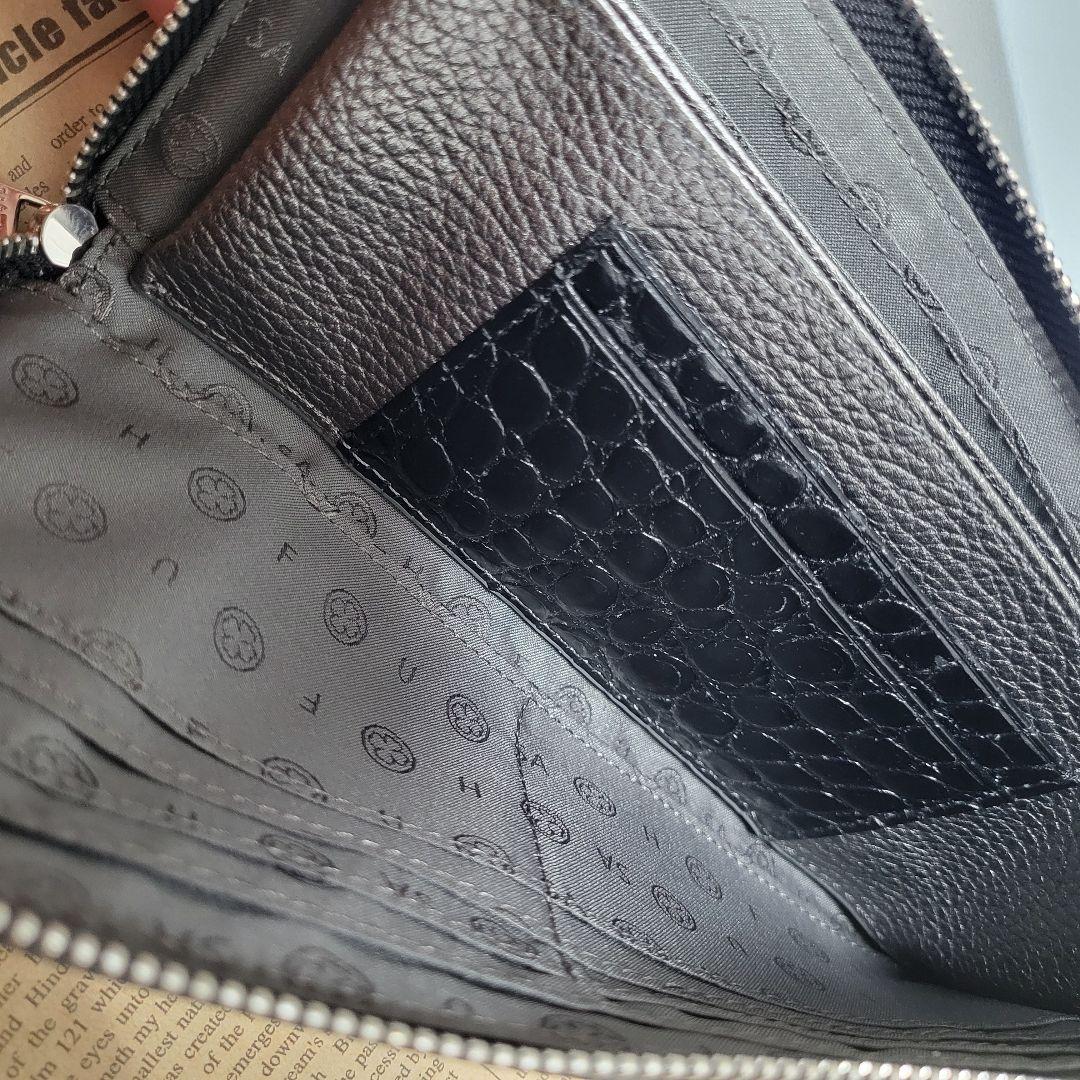 限定出品★SALON DE ALFURD★長財布 イタリアンクロコ《未使用》 限定出品★SALON DE ALFURD★長財布 イタリアンクロコ《未使用》