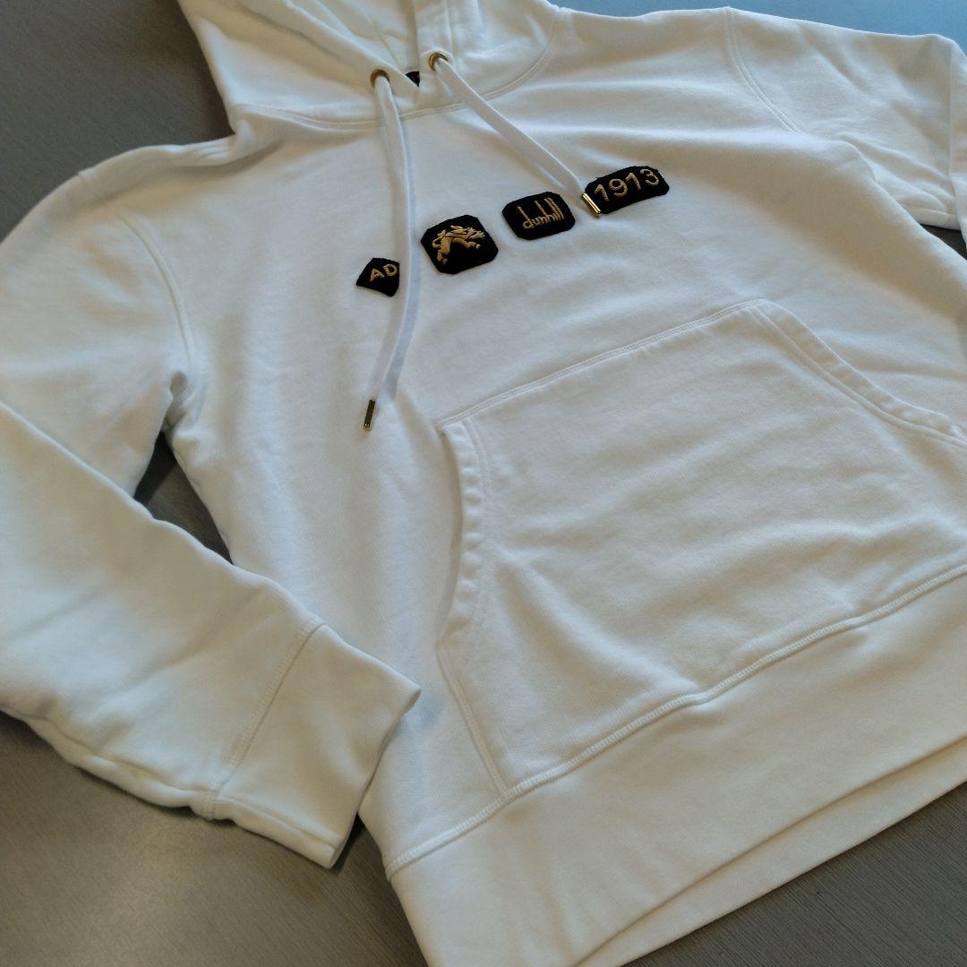 DUNHILL ダンヒル スウェット 刺しゅうロゴ フーディー/関税込 DUNHILL ダンヒル スウェット 刺しゅうロゴ フーディー/関税込
