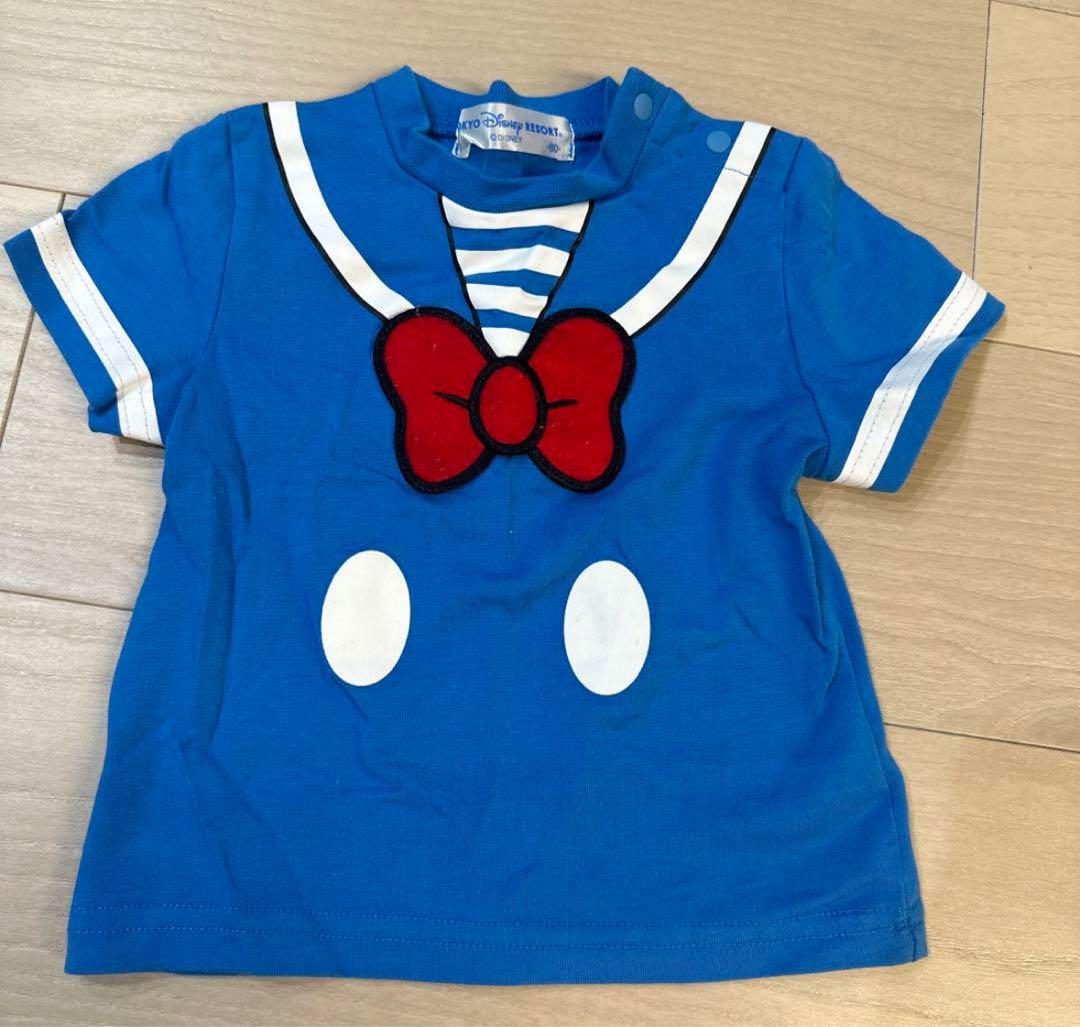 東京ディズニーリゾート セーラーTシャツ 80