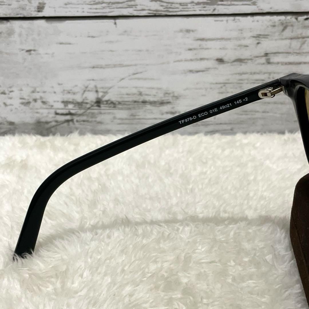 極美品】TOM FORD TF978-D ブラック/イエロー ケースセット メンズ
