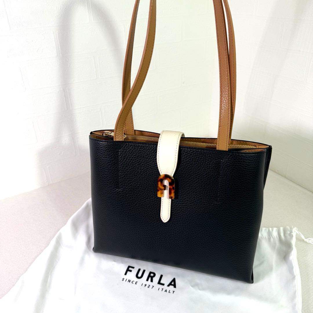 【極美品】FURLASOFIA ソフィアレトー トバッグ肩掛け通勤 極美品】FURLASOFIA ソフィアレトー トバッグ肩掛け通勤