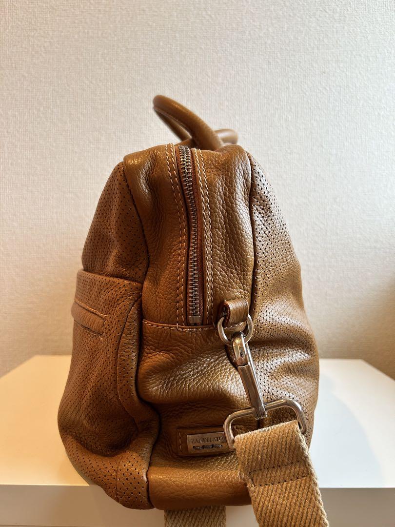 ZANELATO 2way パンチングレザーバッグ バッグ ZANELATO 2way パンチングレザーバッグ バッグ