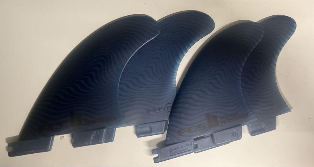FCS II PERFORMER QUAD FIN SET