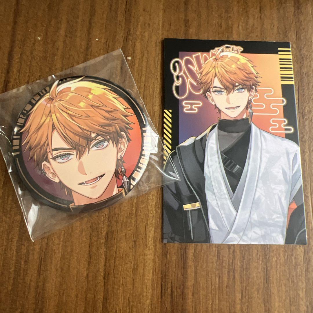 3SKM 北見遊征 ハーフアニバーサリー 缶バッジ（にじさんじ 3SKM