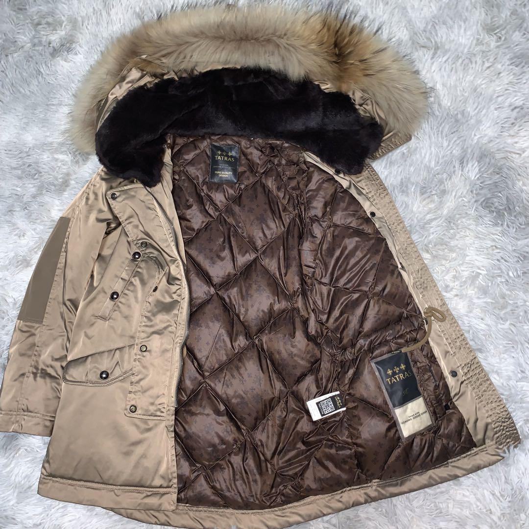 美品 TATRAS タトラス CUSNA n-3b ダウンコート Aライン