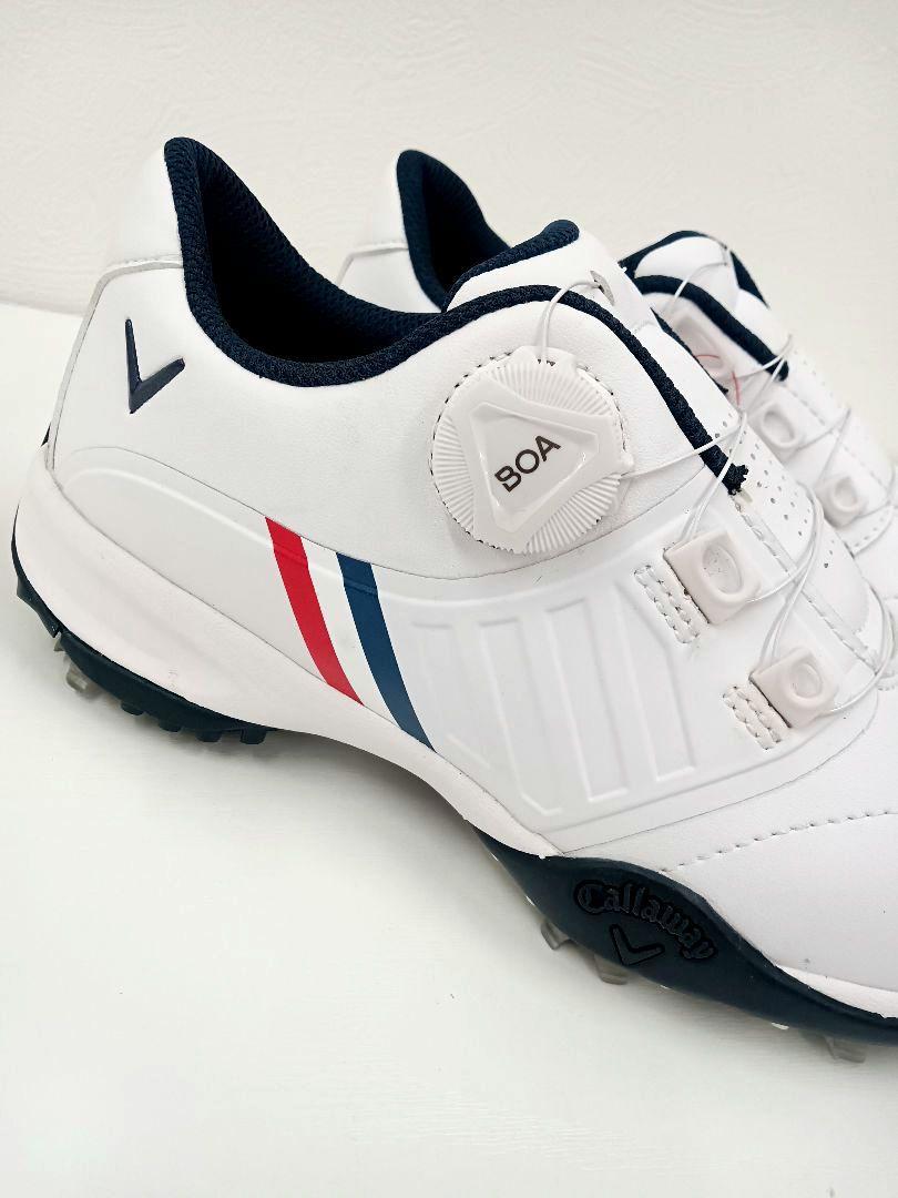 【新品未使用】Callaway BOA ゴルフシューズ ホワイト