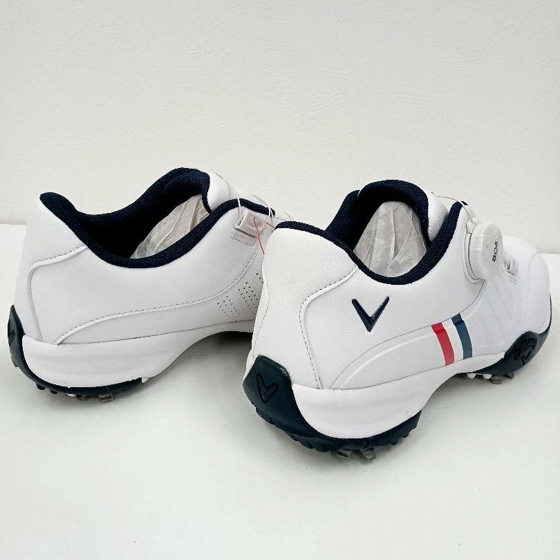 【新品未使用】Callaway BOA ゴルフシューズ ホワイト