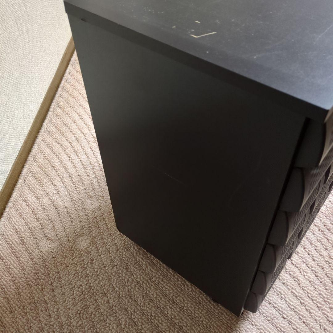 カセットテープ収納棚　ケース　昭和