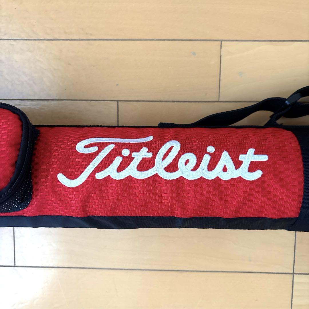 Titleist タイトリスト　キャディバッグ　クラブケース　レッド　赤