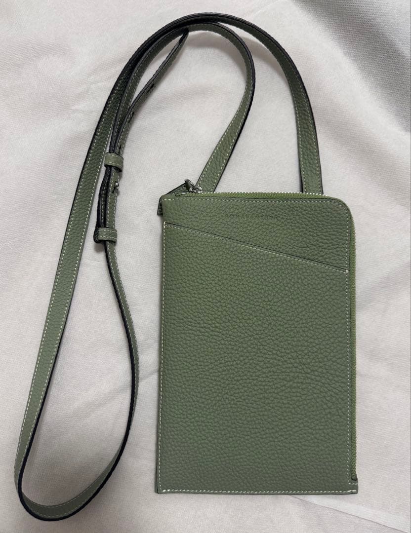 ボナベンチュラ　ライリーショルダーバッグ　アトモスグリーン