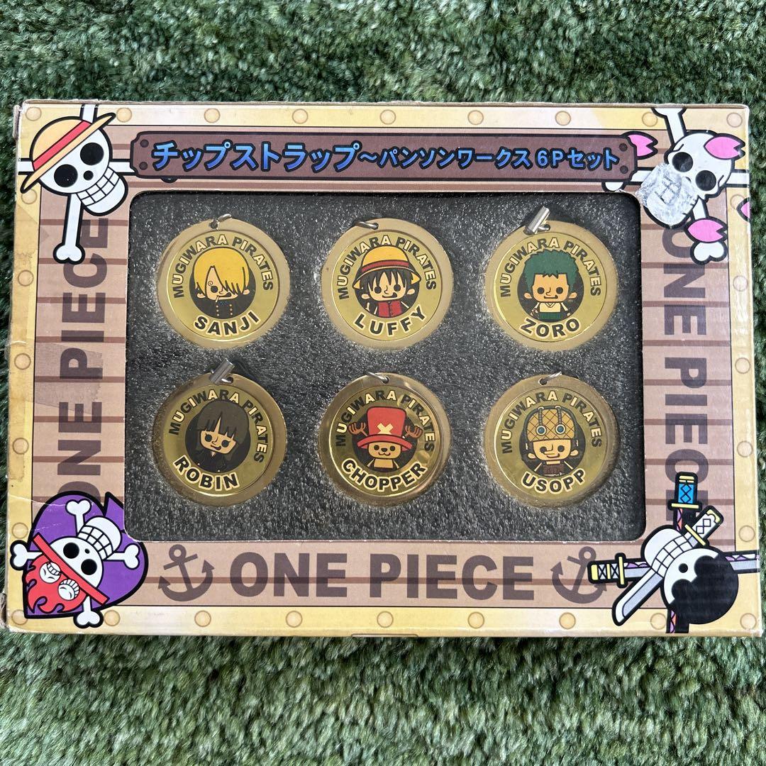 ONE PIECEチップストラップ〜パンソンワークス6pセット - メルカリ
