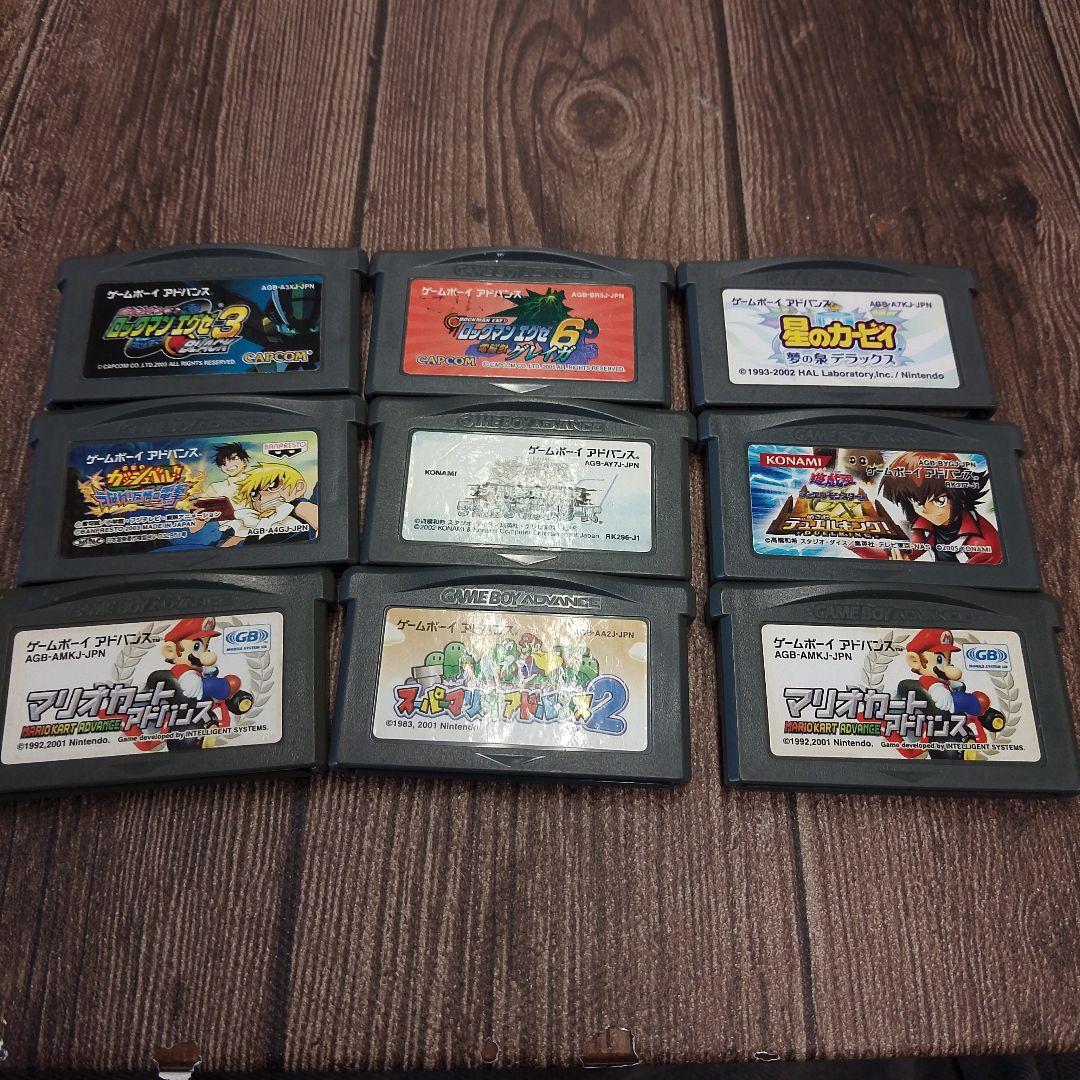 ゲームボーイアドバンスソフト　9個セット