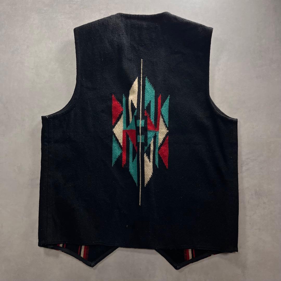 Indian Motorcycle 東洋エンタープライズ チマヨベスト 黒 Indian Motorcycle 東洋エンタープライズ チマヨベスト 黒