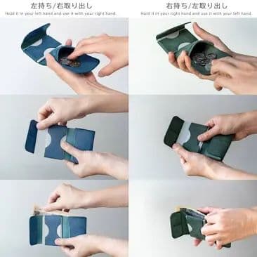 FABLIK　三つ折財布　ミニマム　コンパクトウォレット　イエロー