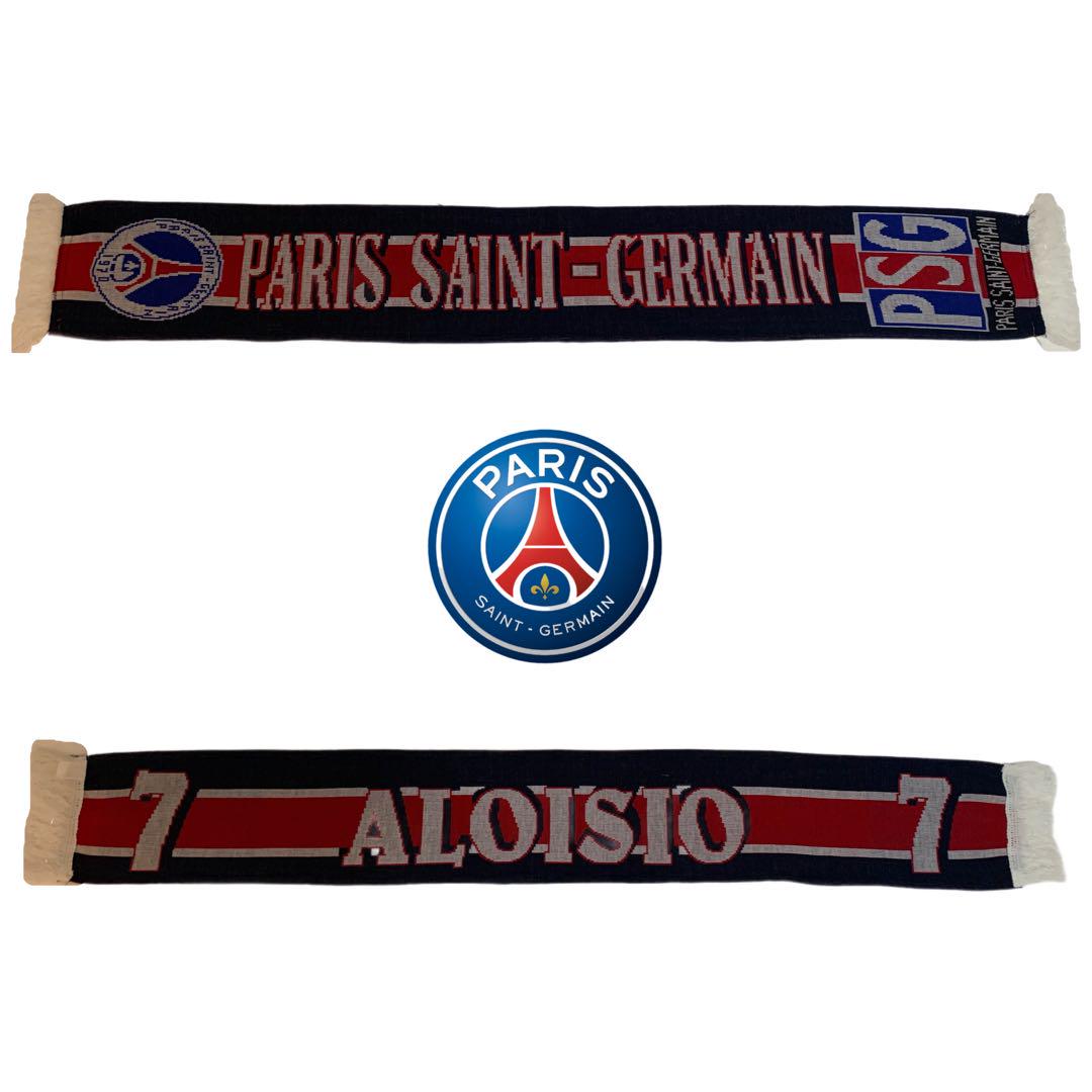 PSG パリサンジェルマン 2002s ALOISIO 7 サッカーマフラー