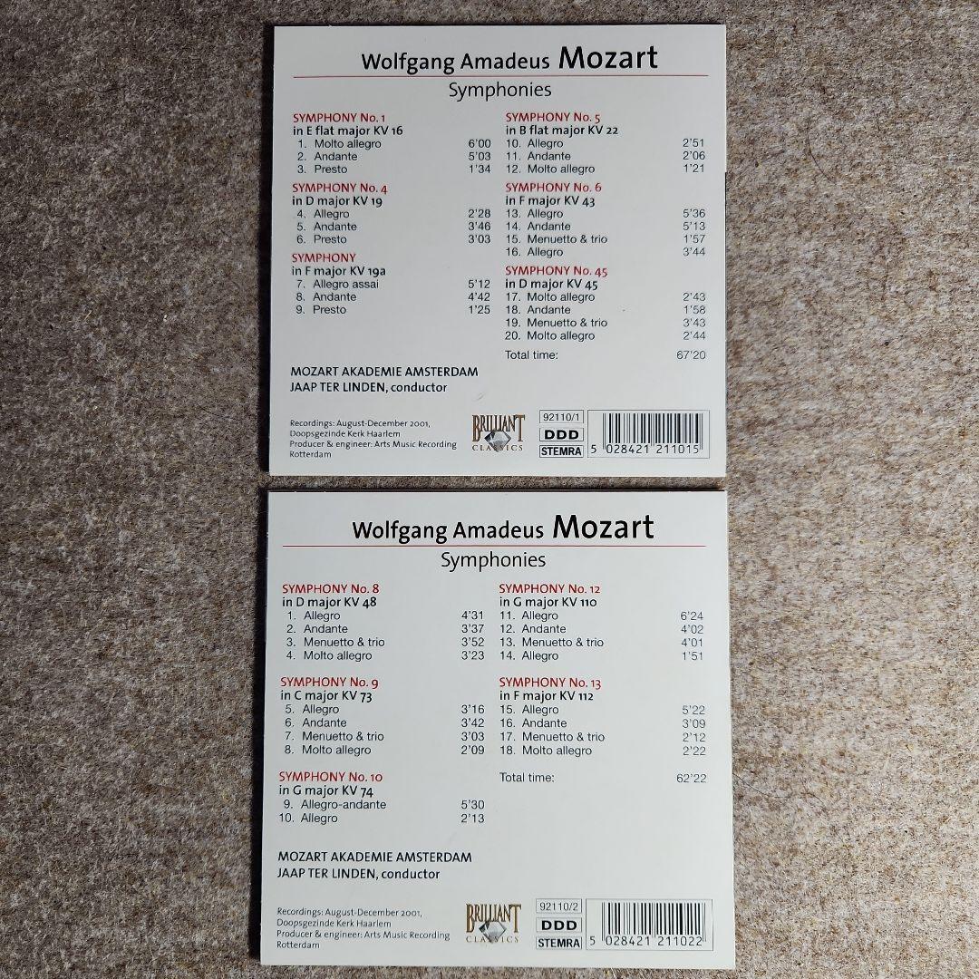 Mozart Symphonies 11CDボックス