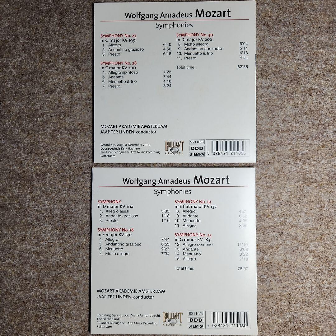 Mozart Symphonies 11CDボックス
