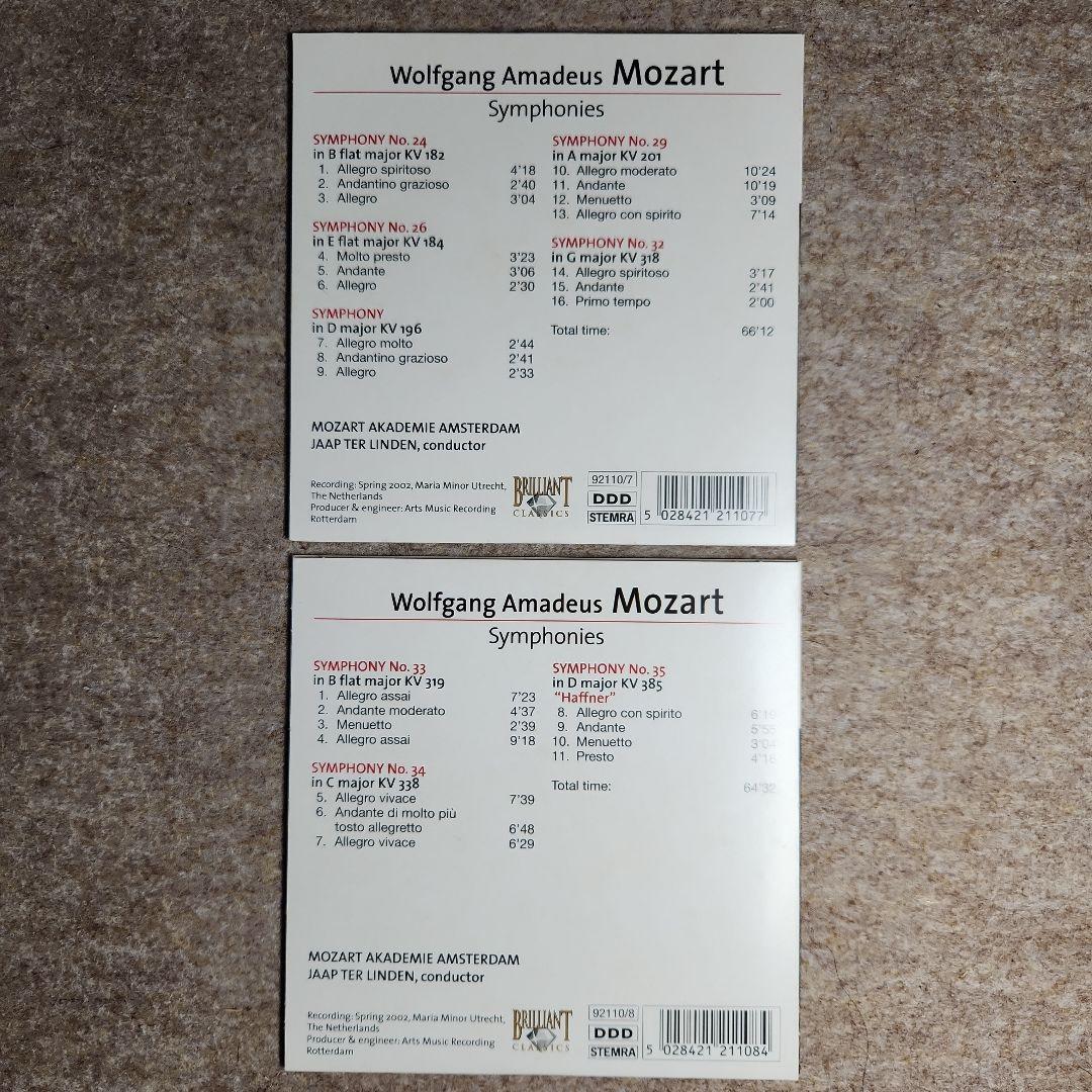 Mozart Symphonies 11CDボックス