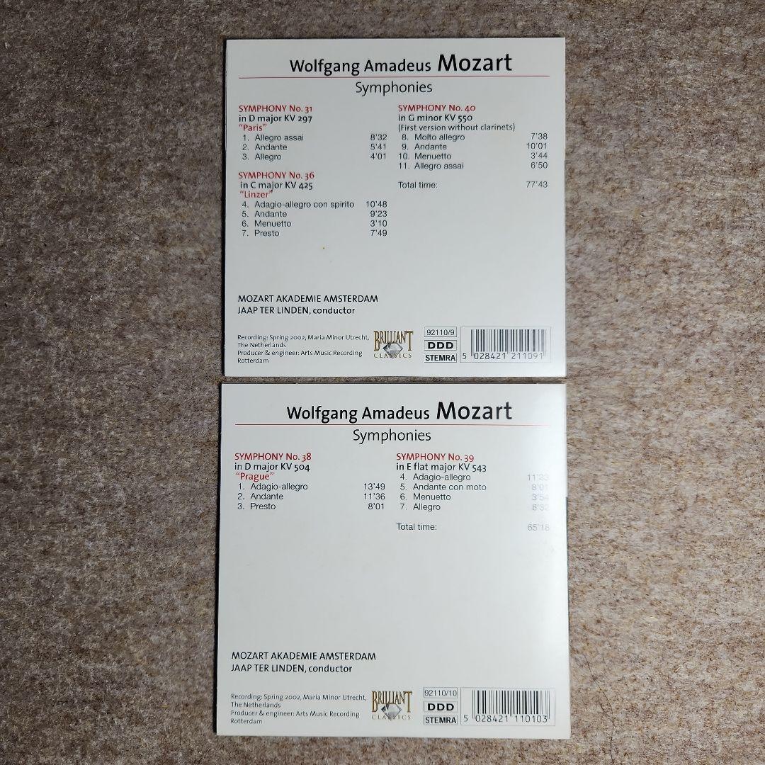 Mozart Symphonies 11CDボックス