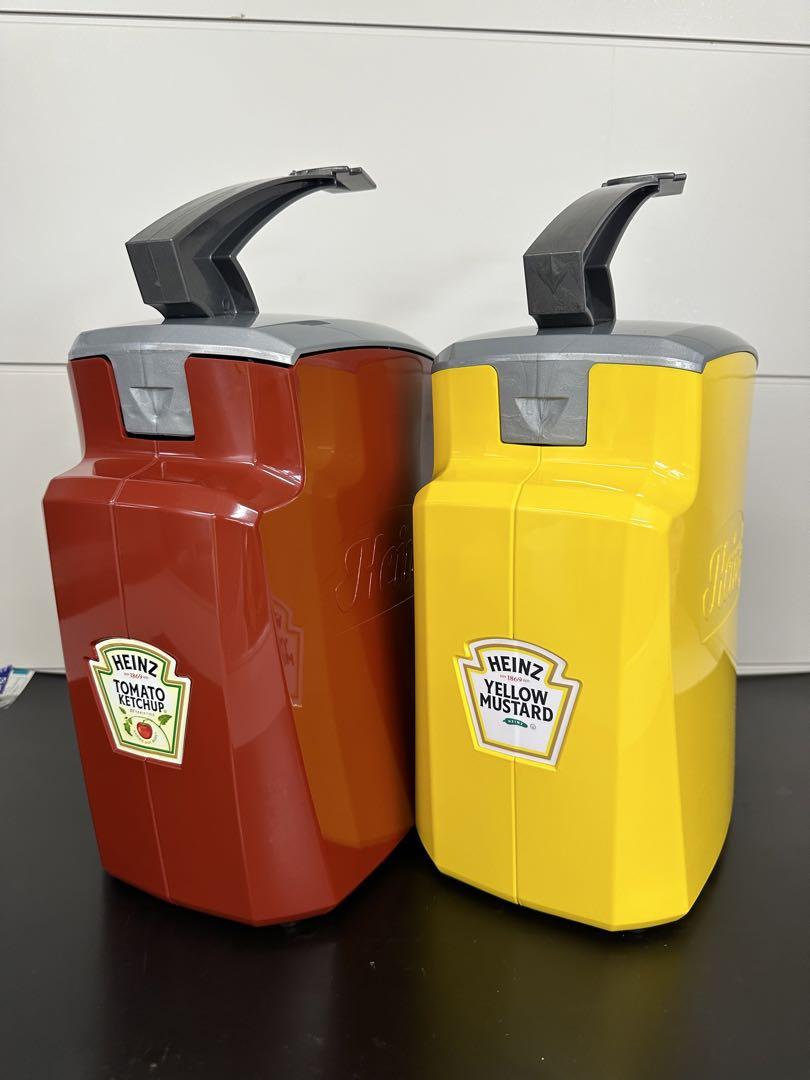 【HEINZ】ハインツ ケチャップ マスタード ディスペンサー