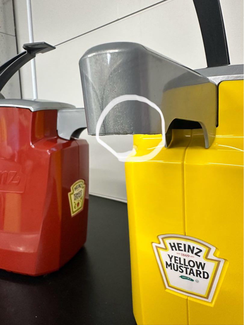 【HEINZ】ハインツ ケチャップ マスタード ディスペンサー