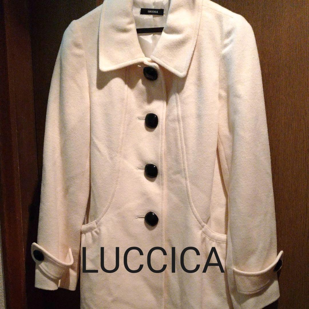 メルカリ Luccica レディース コート ホワイト ルチカ ロングコート 1 0 中古や未使用のフリマ