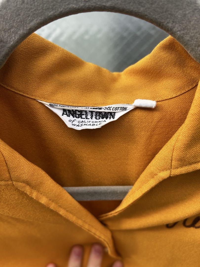 70s ボウリングシャツ ANGELTOWN
